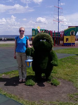 Ирина Рудич набережная Ульяновск