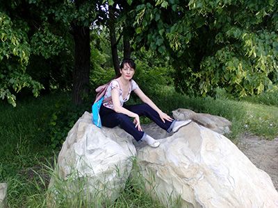 Елена Костоусова прогулка