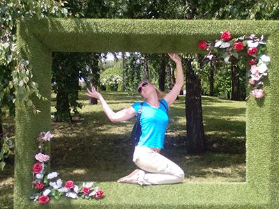 Ирина Рудич прогулка