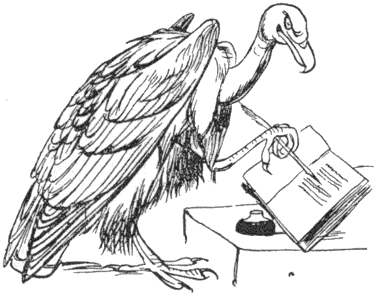 Для любителей птиц. Эдвард Лир Суровый Стервятник