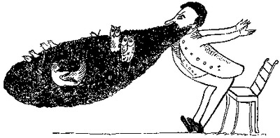 Для любителей птиц. Эдвард Лир старичок с бородой