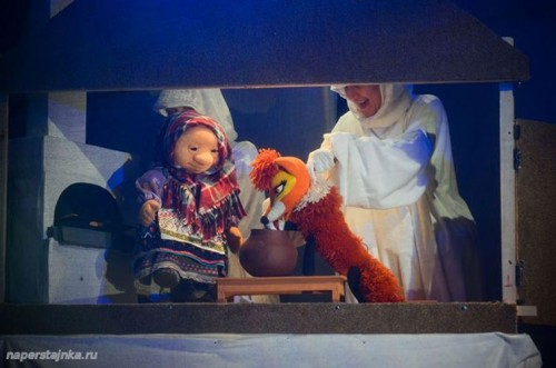 Бабушка и лиса