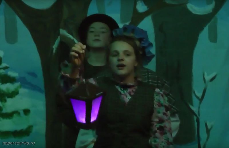 Красивый момент из постановки Мальчик Звезда