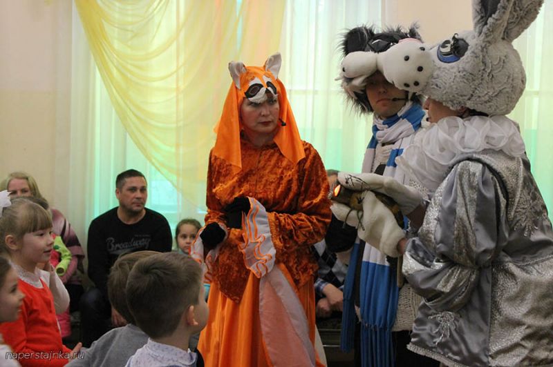 Ирина Рудич в роли лисички