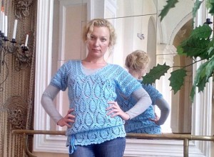 Ажурная туника