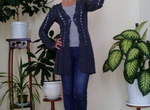 Ажурный жакет 1