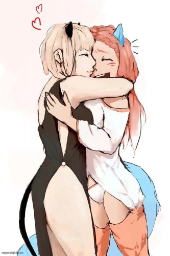 Две милые девушки