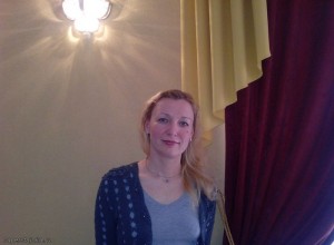 Ирина Рудич на открытии