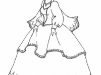 Раскраска Принцесса