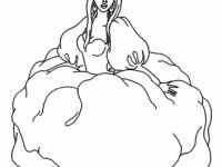 Раскраска Красавица