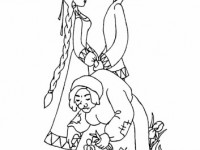 Влюбленная пара и Баба Яга