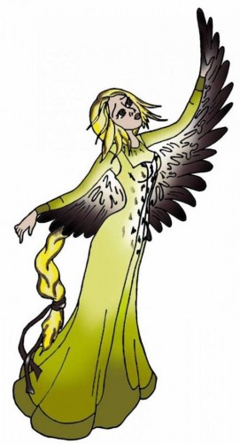 иллюстрация иволга